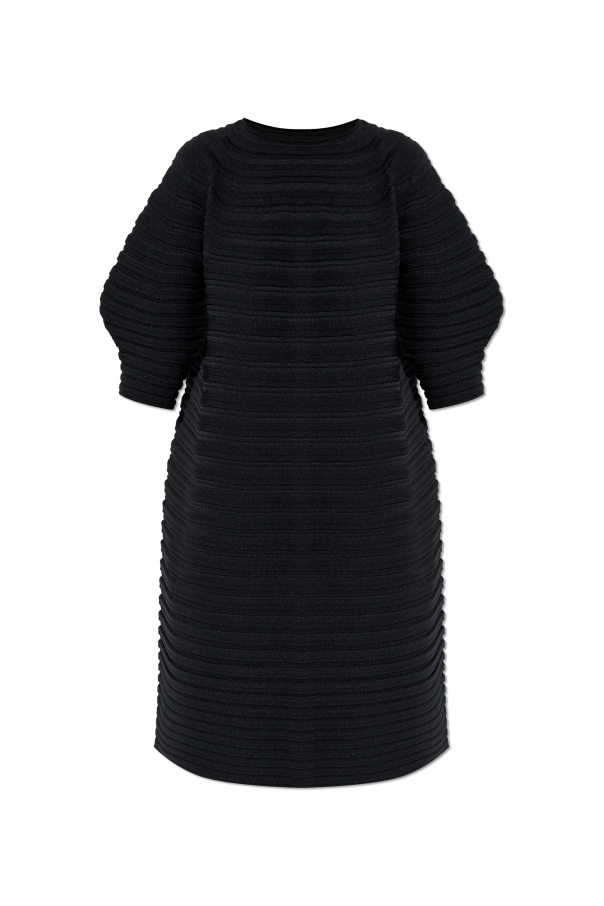 Pleats Please Issey Miyake Ribbed Dress