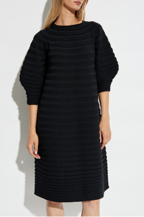 Pleats Please Issey Miyake Ribbed Dress