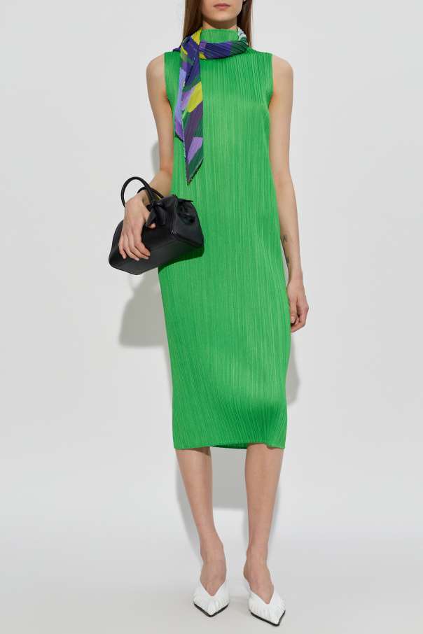 Pleats Please Issey Miyake Sleeveless pleated dress