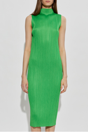 Pleats Please Issey Miyake Sleeveless pleated dress