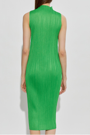 Pleats Please Issey Miyake Sleeveless pleated dress