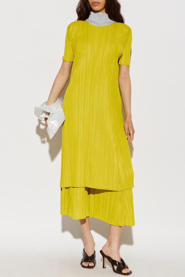 Pleats Please Issey Miyake Pleated dress
