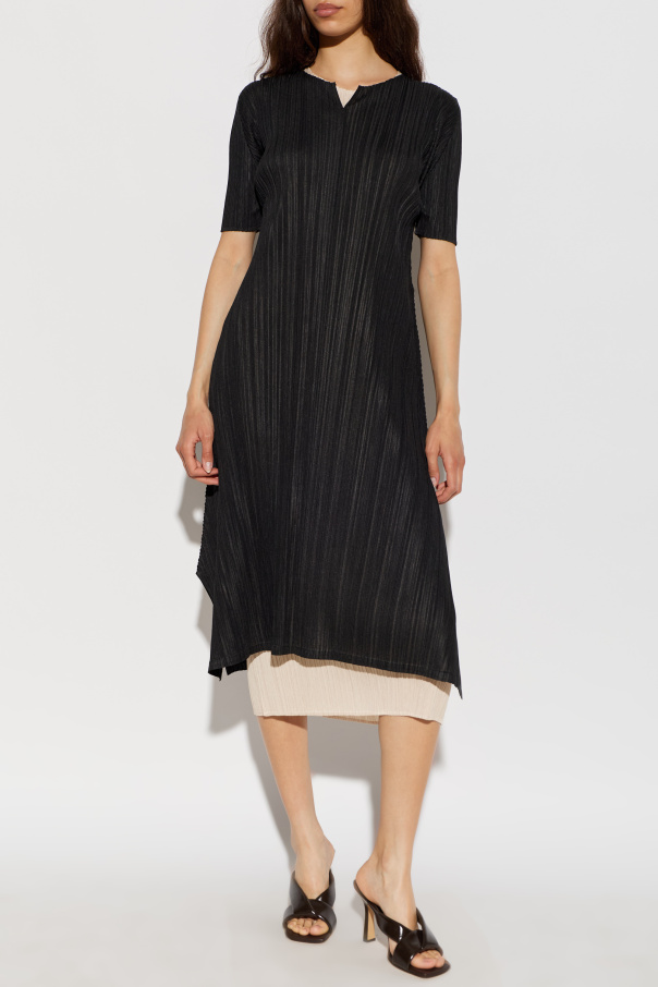Pleats Please Issey Miyake Pleated dress