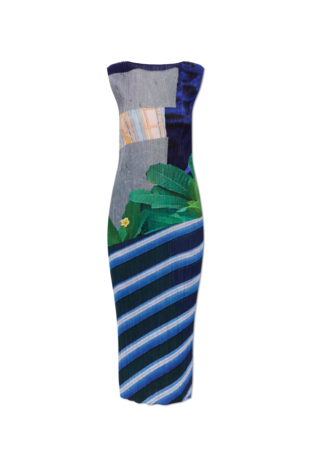 Pleated dress od Pleats Please Issey Miyake