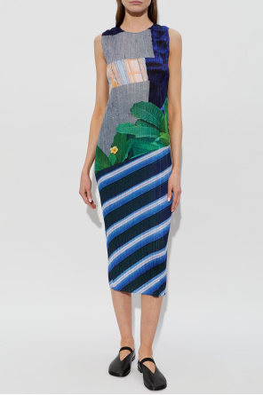 Pleats Please Issey Miyake Plisowana sukienka