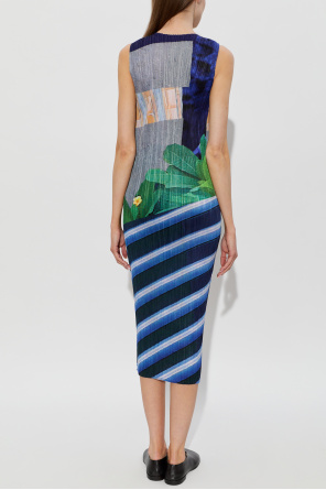 Pleats Please Issey Miyake Plisowana sukienka