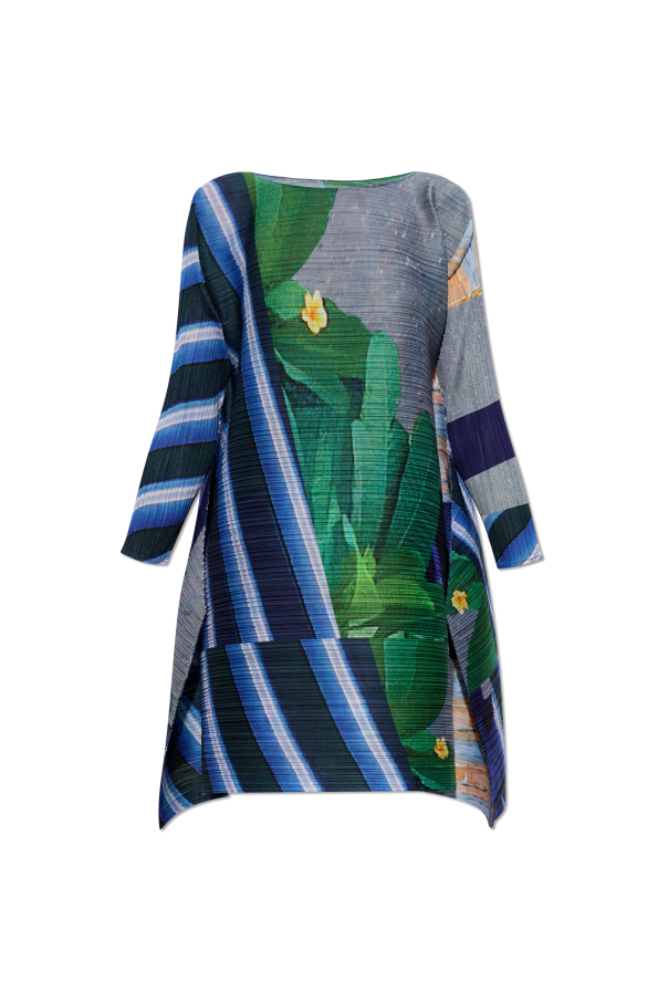 Pleated dress od Pleats Please Issey Miyake