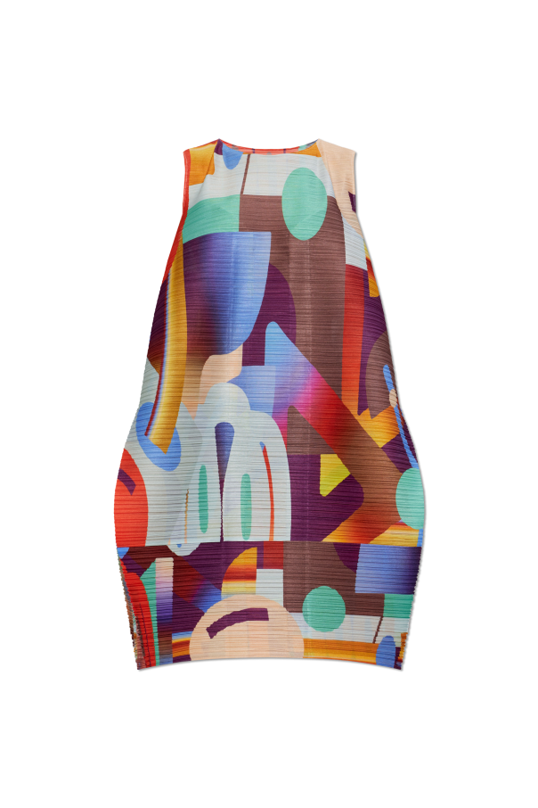 Pleated dress od Pleats Please Issey Miyake