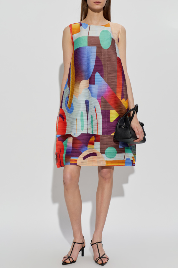 Pleats Please Issey Miyake Pleated dress
