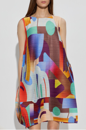 Pleats Please Issey Miyake Pleated dress