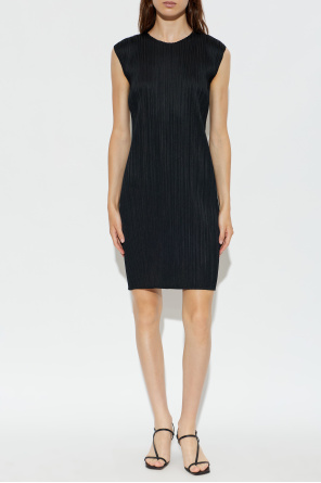 Pleats Please Issey Miyake Vestido plisado sin mangas