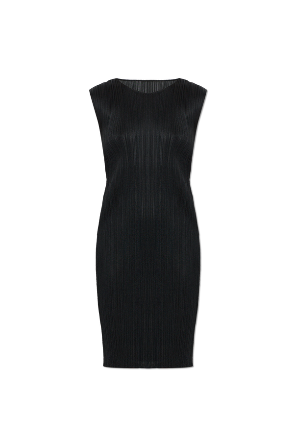 Pleated sleeveless dress od Pleats Please Issey Miyake