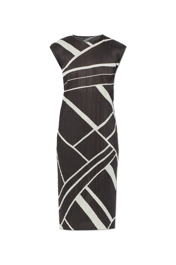 Pleated dress od Pleats Please Issey Miyake