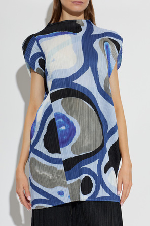 Pleats Please Issey Miyake Vestido plisado sin mangas