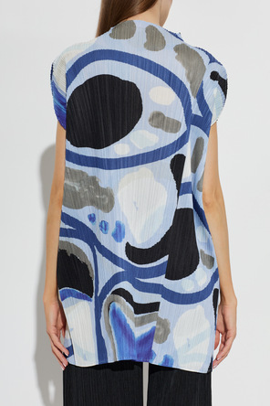 Pleats Please Issey Miyake Vestido plisado sin mangas