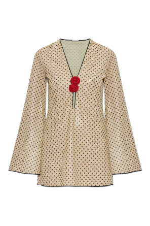 Kleid mit Lurex-Faden