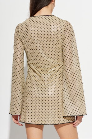 Oseree Kleid mit Lurex-Faden