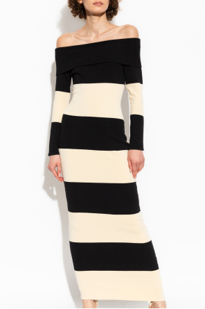 Posse Dress with stripe pattern