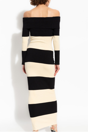 Posse Dress with stripe pattern