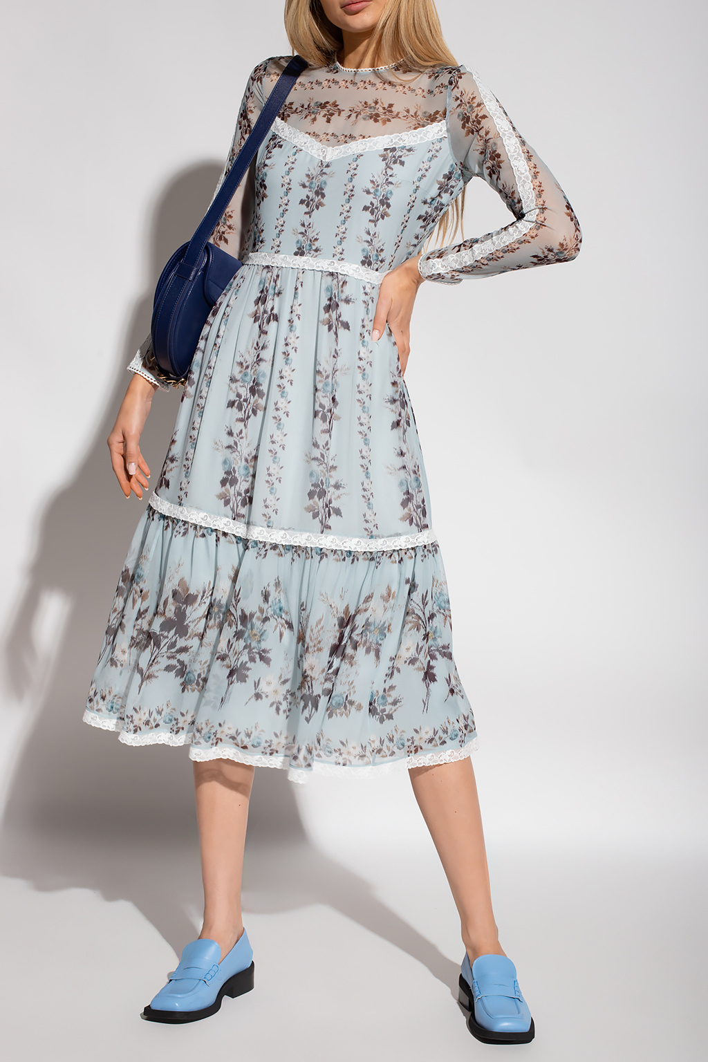 Erdem ‘Georgie’ Lipsy dress with floral motif