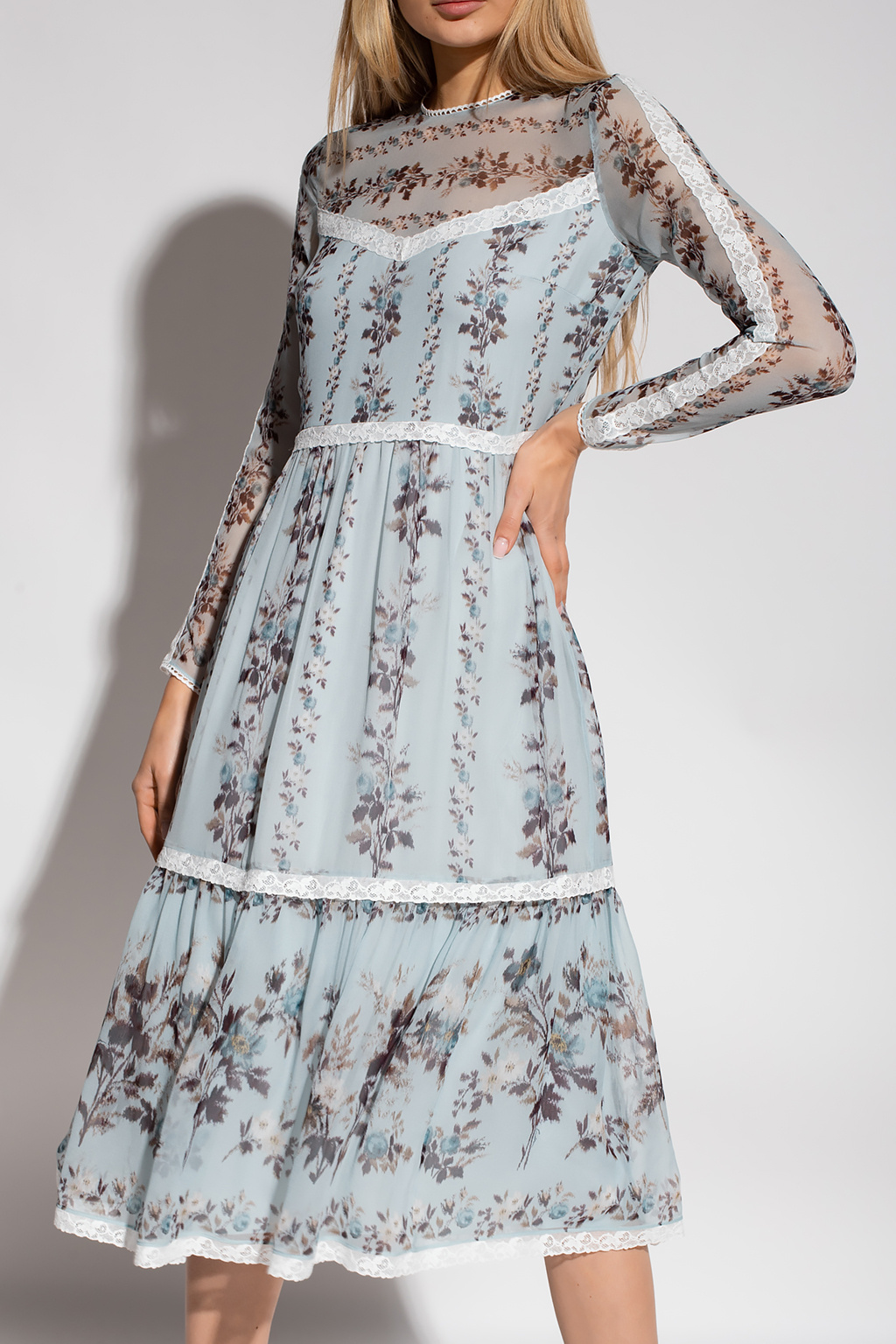 Erdem ‘Georgie’ Lipsy dress with floral motif