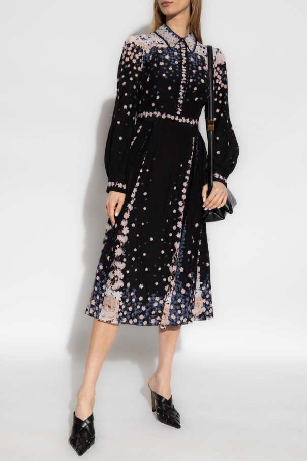 Erdem ‘Fabiola’ dress with floral motif