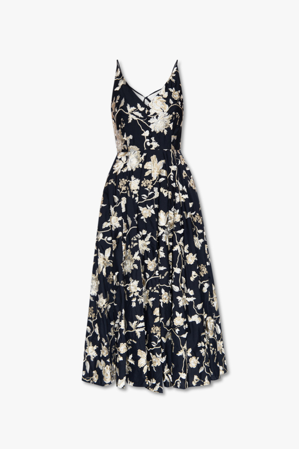 Erdem ‘Eloise’ floral-embroidered dress