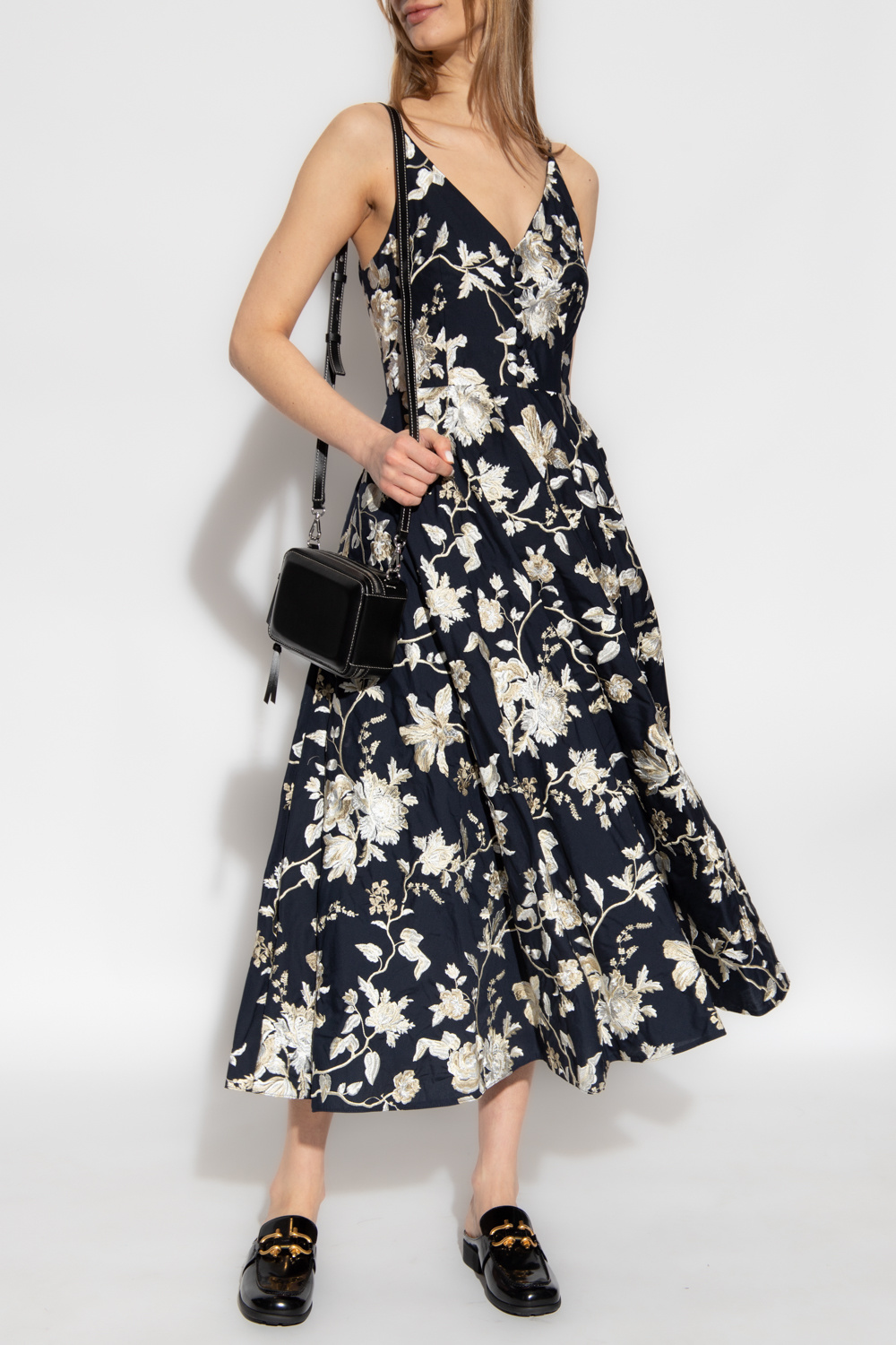 Erdem ‘Eloise’ floral-embroidered dress