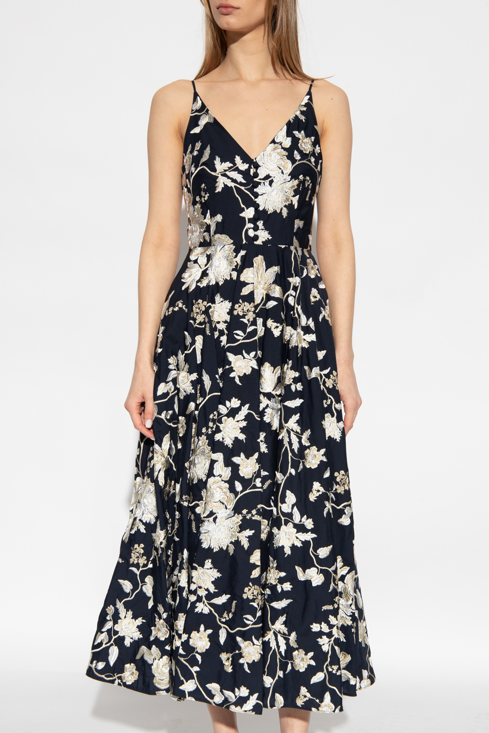 Erdem ‘Eloise’ floral-embroidered dress