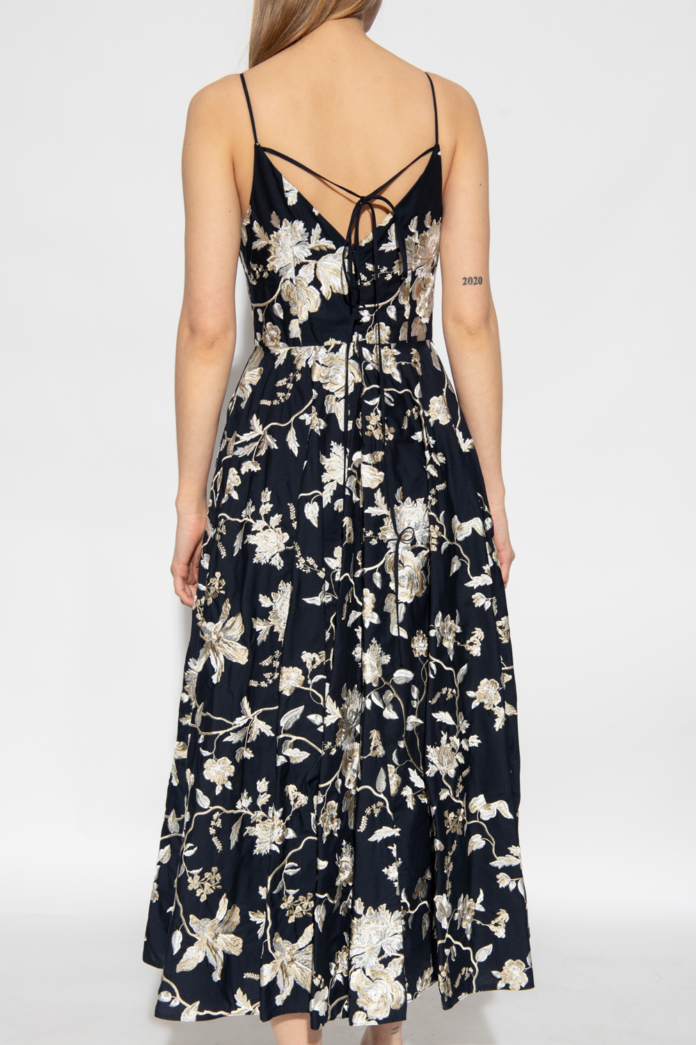 Erdem ‘Eloise’ floral-embroidered dress