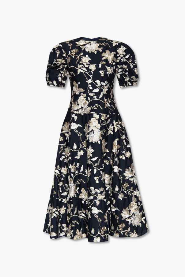 Erdem ‘Kira’ floral-embroidered dress