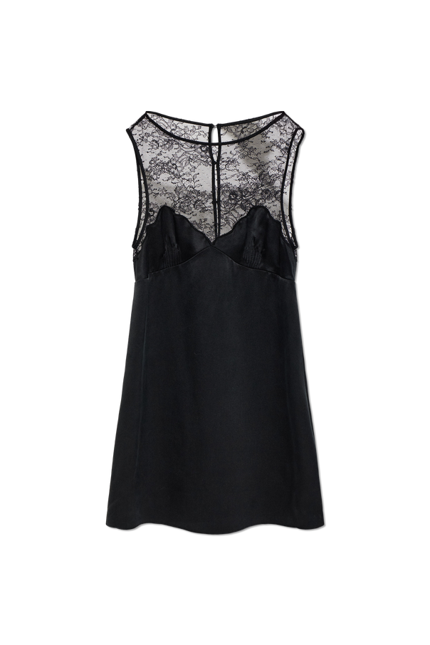 Black ‘Blake Mini’ silk dress od Posse