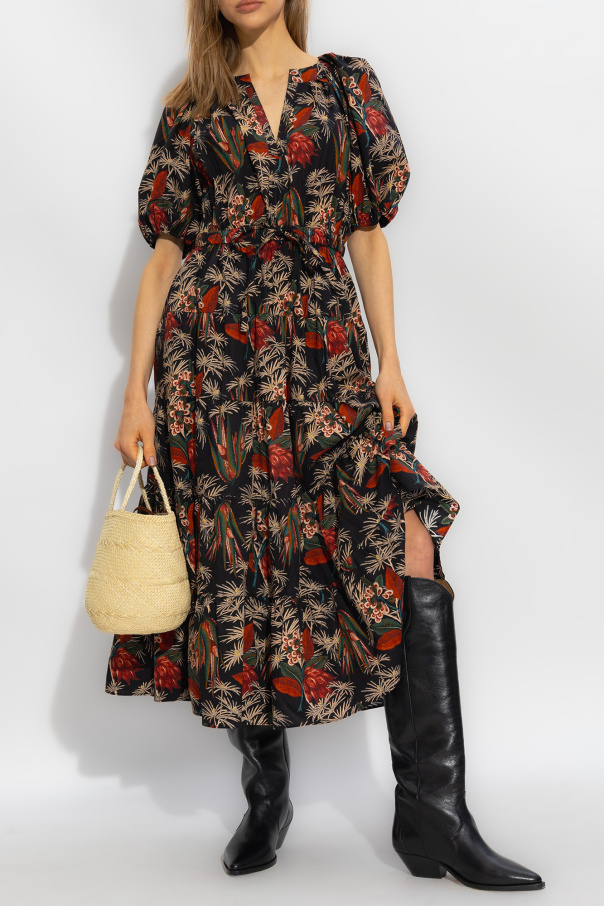 Ulla Johnson ‘Olina’ dress with floral motif