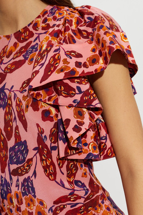 Ulla Johnson Vestido de seda ‘Mariam’