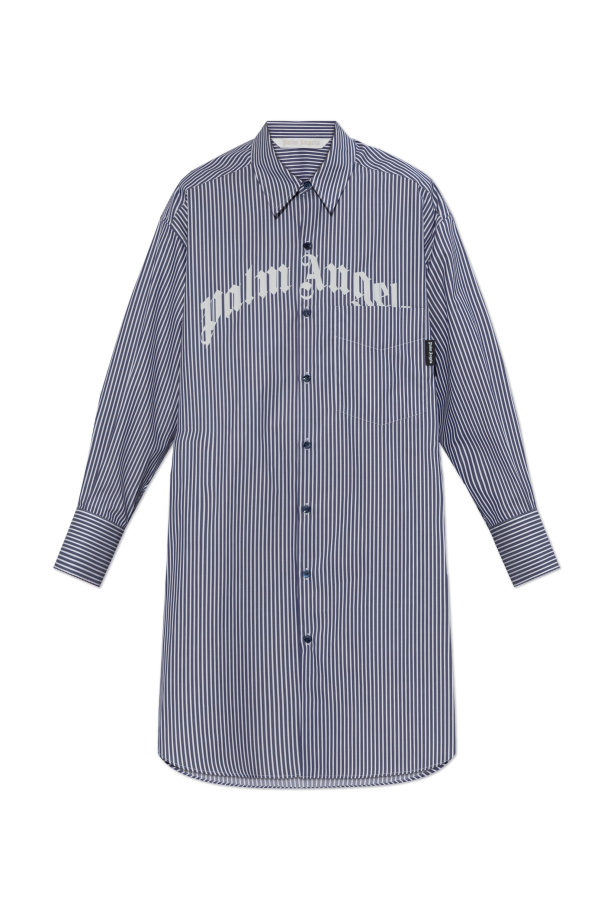 Oversize shirt dress od Palm Angels