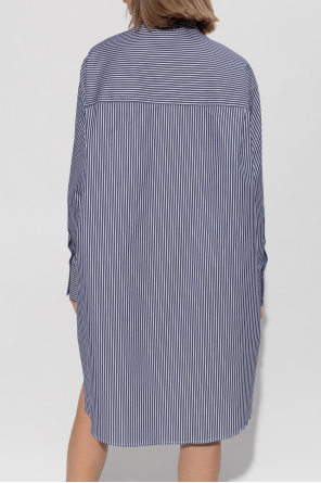 Palm Angels Vestido camisa tipo oversize