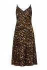 R13 Leopard-printed dress