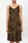 R13 Leopard-printed dress