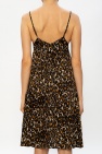R13 Leopard-printed dress