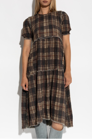 R13 Dress with floral motif