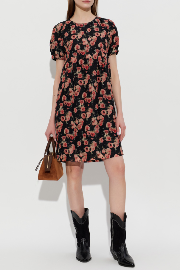 R13 Dress with floral motif