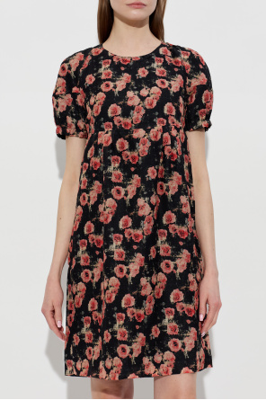 R13 Dress with floral motif