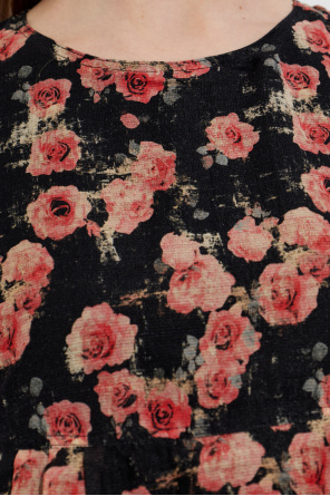R13 Dress with floral motif