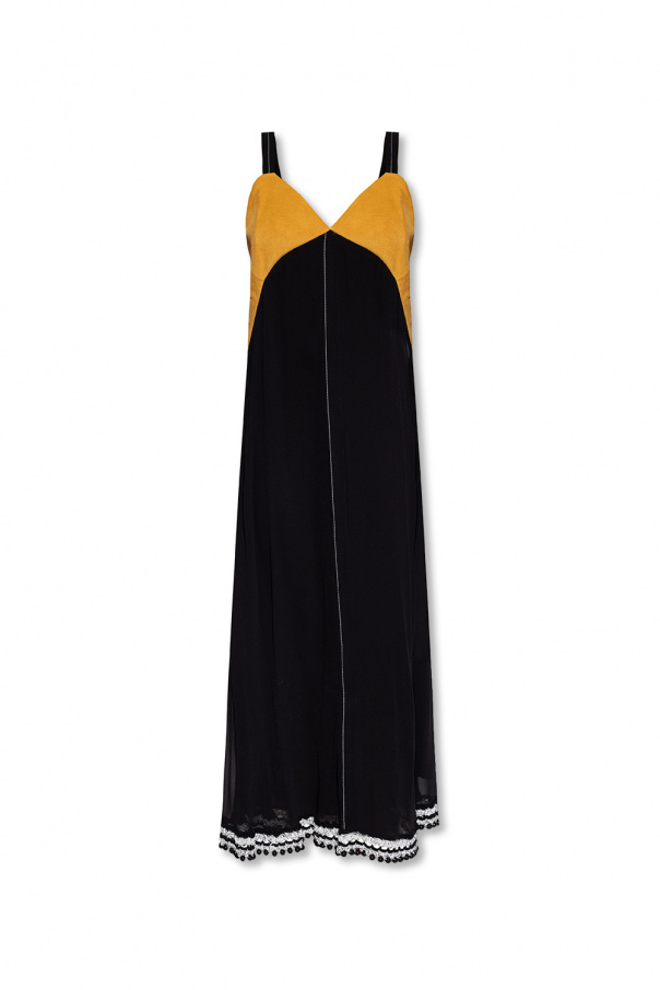 proenza long-sleeve Schouler Silk dress