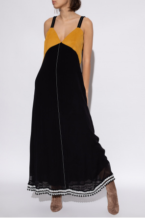 proenza long-sleeve Schouler Silk dress