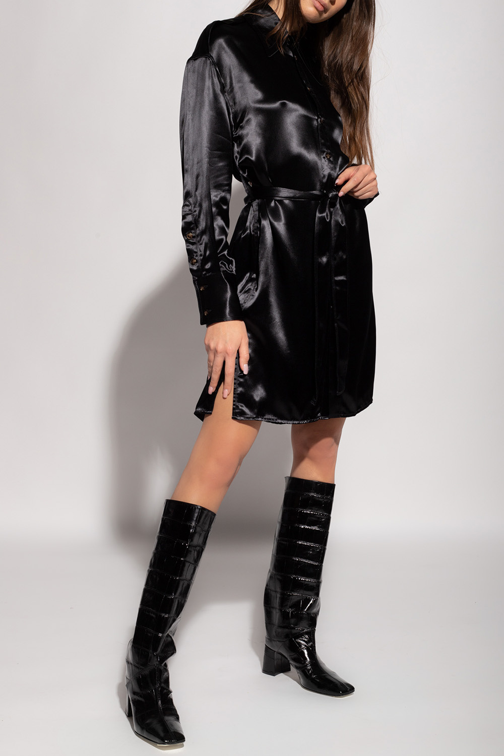 proenza shirt Schouler Glossy dress