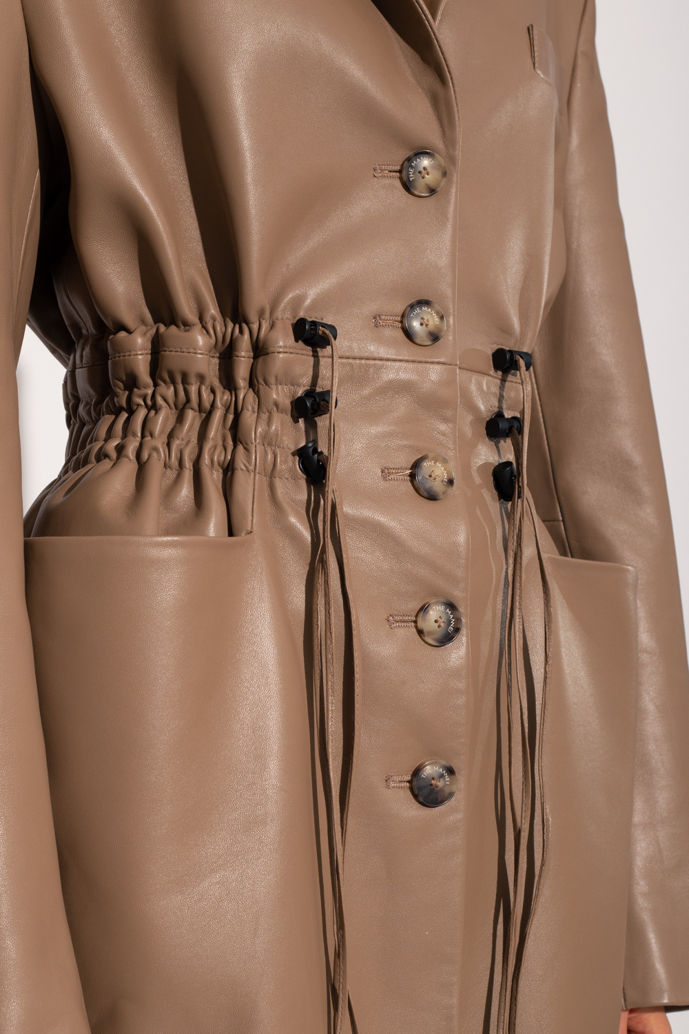 The Mannei ‘Irbid’ leather With dress