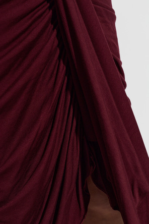 Blumarine Dress with a stand-up collar