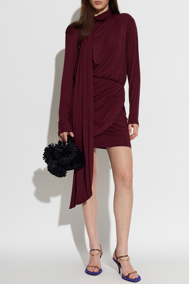 Blumarine Рокля с висока яка