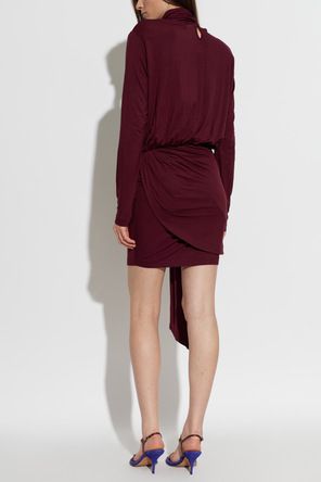 Blumarine Рокля с висока яка